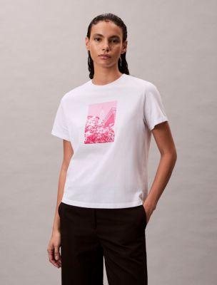 Cityscape Graphic Classic T-Shirt by CALVIN KLEIN