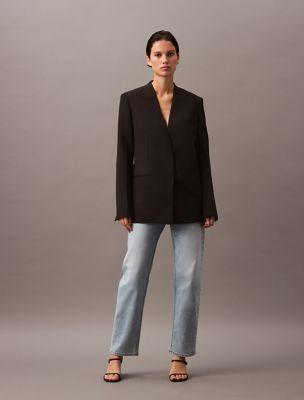 Classic Crepe Blazer by CALVIN KLEIN