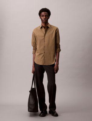 Classic Stretch Button-Down Shirt by CALVIN KLEIN