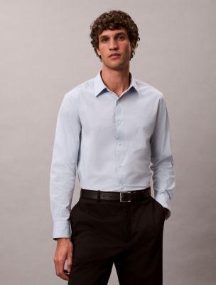 Classic Stretch Button-Down Shirt by CALVIN KLEIN