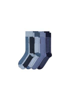 Colorblock Crew 4-Pack Dress Socks | Calvin Klein by CALVIN KLEIN