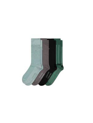 Combed Cotton Crew 4-Pack Dress Socks | Calvin Klein by CALVIN KLEIN