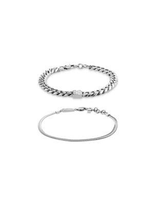 Contoured Link Bracelet Set | Calvin Klein by CALVIN KLEIN