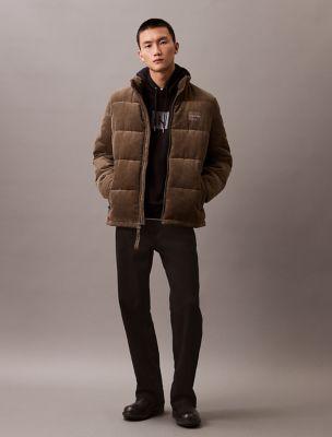 Corduroy Puffer Jacket by CALVIN KLEIN