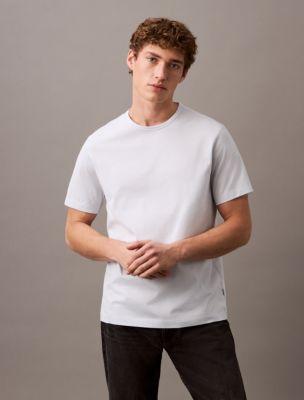 Cotton Mercerized T-Shirt by CALVIN KLEIN