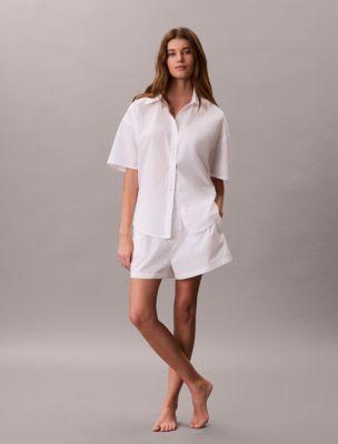 Cotton Poplin Shorts by undefined