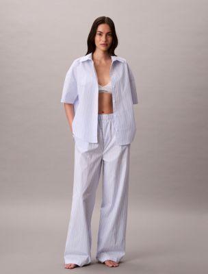 Cotton Poplin Sleep Pants by CALVIN KLEIN