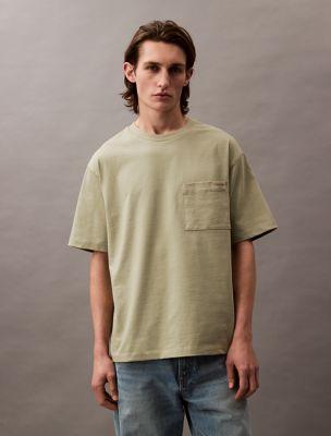 Cotton Relaxed T-Shirt by CALVIN KLEIN