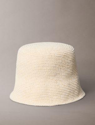 Crochet Bucket Hat | Calvin Klein by CALVIN KLEIN