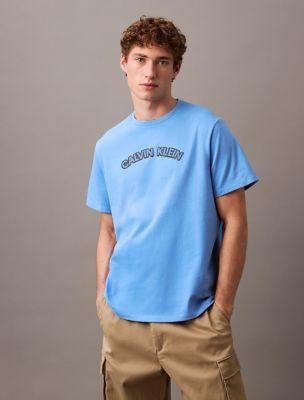 Curve Logo Graphic Classic T-Shirt by CALVIN KLEIN