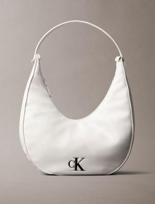 Curved Convertible Small Shoulder Bag | Calvin Klein by CALVIN KLEIN