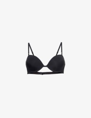 Demi sculpted nylon-blend bra by CALVIN KLEIN