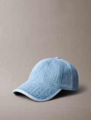 Denim Allover Emblem Logo Baseball Cap | Calvin Klein by CALVIN KLEIN
