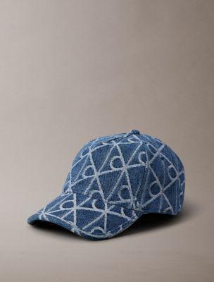 Denim Allover Emblem Logo Baseball Cap | Calvin Klein by CALVIN KLEIN