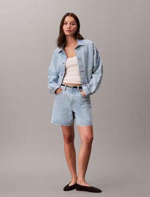 Denim Relaxed Trucker Jacket by CALVIN KLEIN