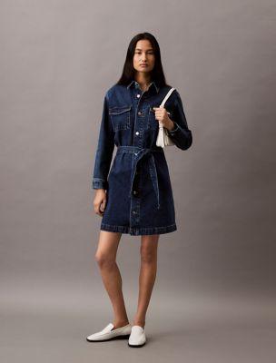 Denim Shirt Dress by CALVIN KLEIN
