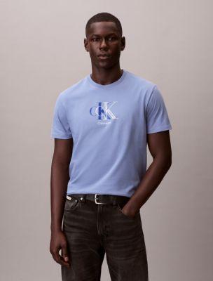 Double Monogram Graphic Classic T-Shirt by CALVIN KLEIN