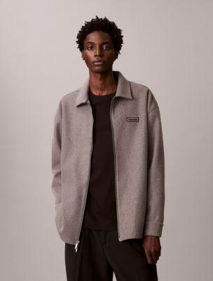 Double Zip Shirt Jacket by CALVIN KLEIN