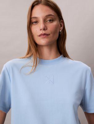 Emblem Logo Graphic Classic T-Shirt by CALVIN KLEIN
