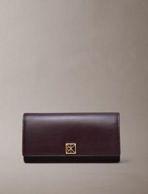 Emblem Logo Leather Bifold Wallet | Calvin Klein by CALVIN KLEIN
