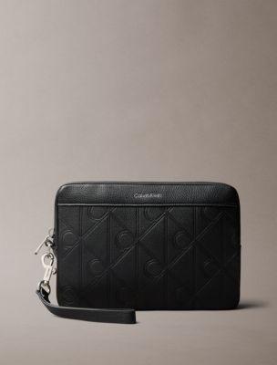 Embossed Emblem Logo Pouch | Calvin Klein by CALVIN KLEIN