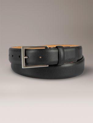 Embossed Logo Harness Buckle Belt by CALVIN KLEIN