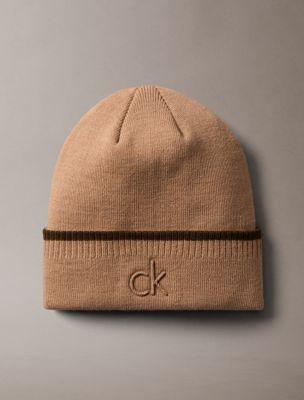 Embossed Logo Tipped Beanie | Calvin Klein by CALVIN KLEIN
