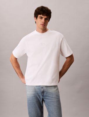 Embroidered 1989 Logo Graphic Relaxed T-Shirt by CALVIN KLEIN