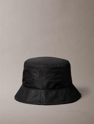 Embroidered Monogram Printed Bucket Hat | Calvin Klein by CALVIN KLEIN Embroidered Monogram Printed Bucket Hat | Calvin Klein by CALVIN KLEIN
