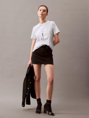 Empire State Graphic Classic Crewneck T-Shirt by CALVIN KLEIN
