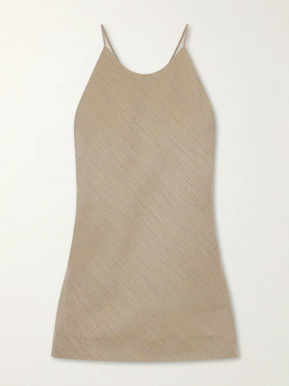 Erin wool-blend twill tank by CALVIN KLEIN