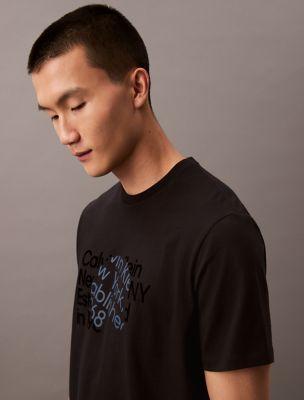 Established 1968 Logo Graphic Classic T-Shirt by CALVIN KLEIN