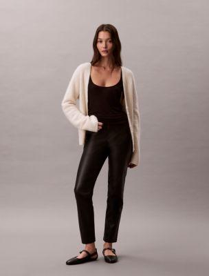 Faux Leather Leggings by CALVIN KLEIN