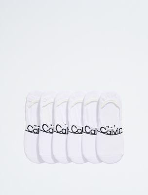 Flat Knit 6-Pack Liner Socks | Calvin Klein by CALVIN KLEIN