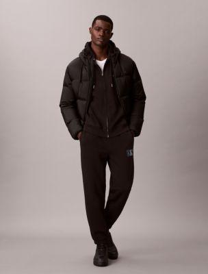 Fleece Monogram Graphic Joggers by CALVIN KLEIN