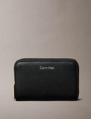 Foil Logo Square Zip Wallet | Calvin Klein by CALVIN KLEIN