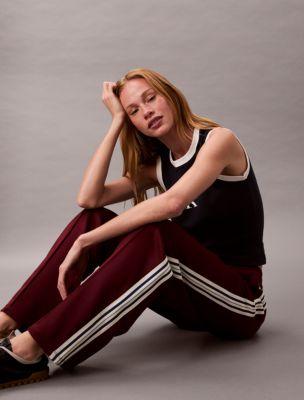 French Terry Track Pants by CALVIN KLEIN