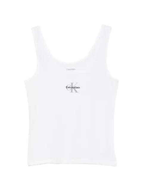 GX logo-detail tank top by CALVIN KLEIN