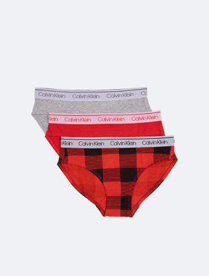 Girls 3-Pack Bikini by CALVIN KLEIN