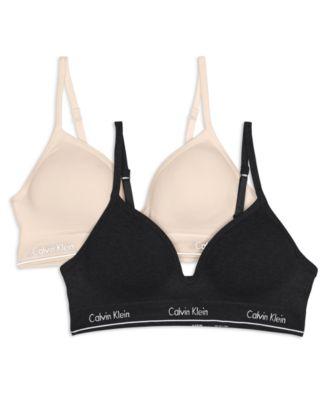 Girls 7-16 Seamless Hybrid Bra, 2-Pack by CALVIN KLEIN