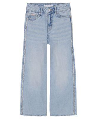 Girls Denim Wide Leg Jeans by CALVIN KLEIN