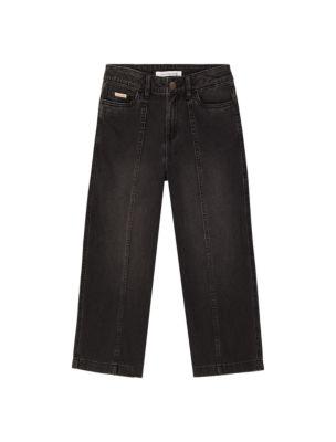 Girls Seamed Wide Leg Jeans by CALVIN KLEIN