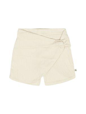 Girls Textured Wrap Skort by CALVIN KLEIN