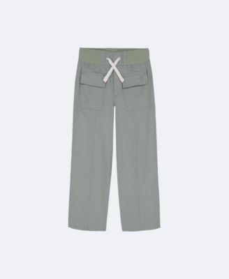Girls Twill Wide Leg Pants by CALVIN KLEIN