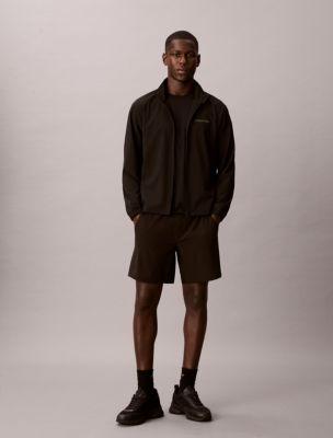 Graphic Monogram Woven Shorts by CALVIN KLEIN