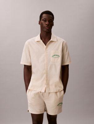 Heritage Classic Cotton Poplin Sleep Shirt by CALVIN KLEIN