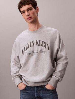 Heritage Classic Terry Relaxed Sweatshirt by CALVIN KLEIN