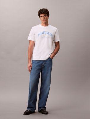 Heritage Classic Terry Relaxed T-Shirt by CALVIN KLEIN