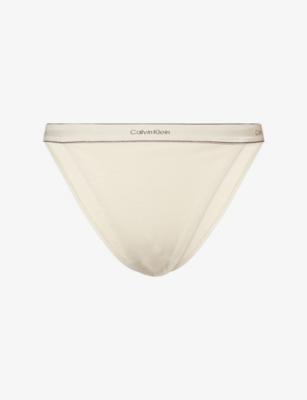 Heritage Cotton Stretch Tanga Briefs by CALVIN KLEIN