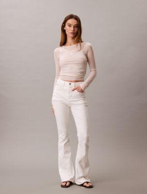 High Rise Flared Jeans by CALVIN KLEIN